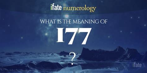 177 numerology.